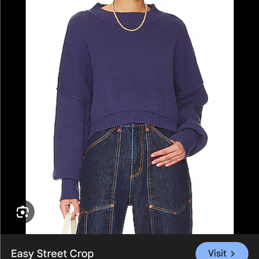 Free people easy street sweater!